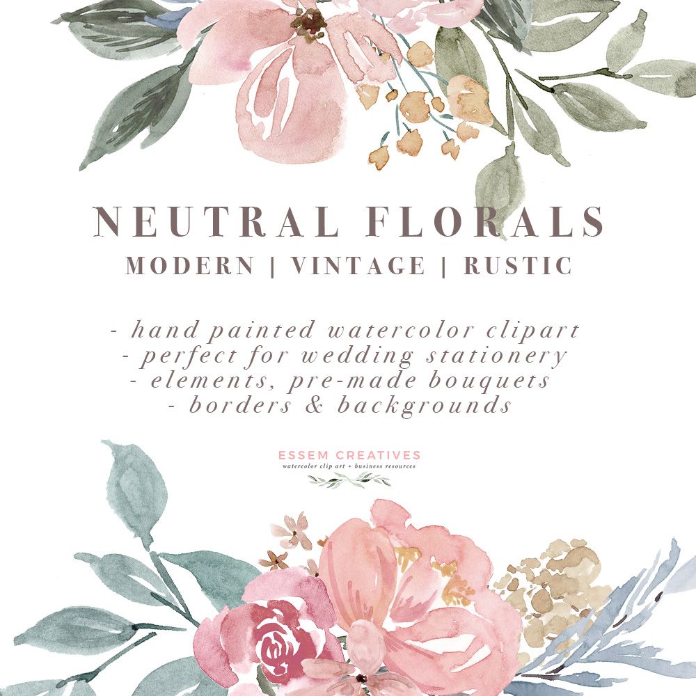 1000x1000 Collection Of Free Watercolor Floral Border Clipart High - Free Watercolor Flower Clipart