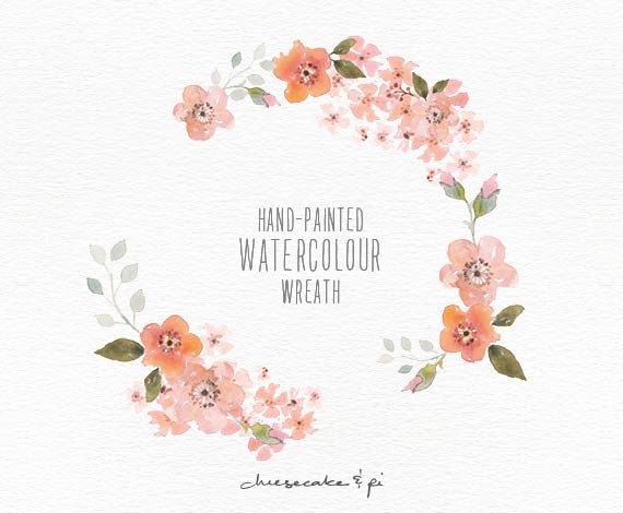 570x470 Free Watercolor Flower Clipart - Free Watercolor Flower Images
