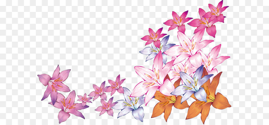 900x420 Watercolor Painting Flower - Free Watercolor Flower Vector