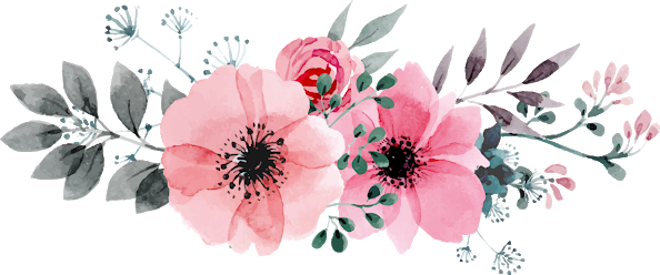 594x248 Collection Of Free Floral Vector Water Color. Download On Ubisafe - Free Watercolor Flower Vector