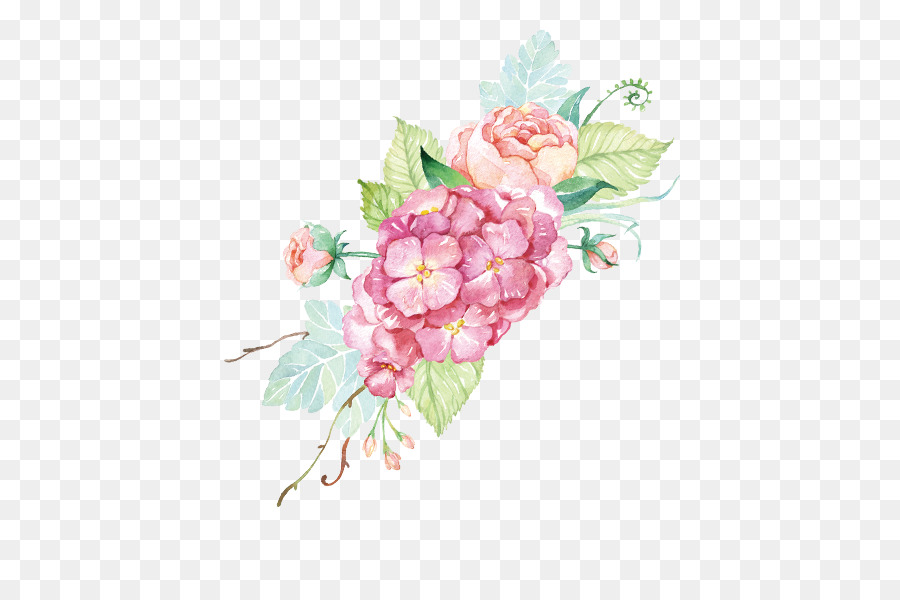 900x600 Download Watercolor Flowers Rose Watercolor Painting Flora - Free Watercolor Flowers