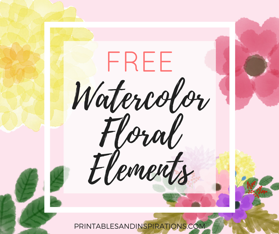 940x788 Free Watercolor Flowers For Your Pretty Projects - Free Watercolor Flowers