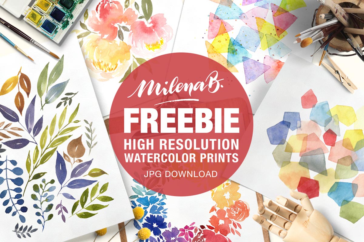 1200x800 Free Watercolor Prints - Free Watercolor Graphics