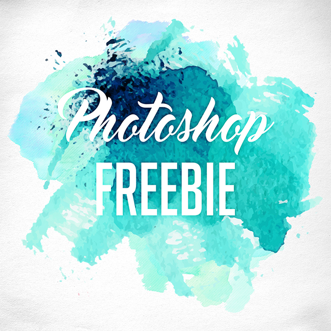 650x650 Watercolor Logos Logo Templates, Psd Files Photoshop Freebie - Free Watercolor Logo