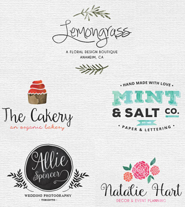 600x670 Watercolor Logo Design Free - Free Watercolor Logo
