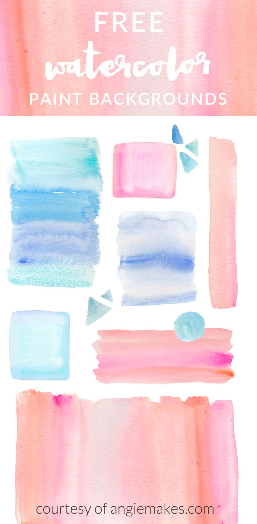 850x1727 Free Ombre Watercolor Backgrounds Graphic Freebies - Free Watercolor Pictures