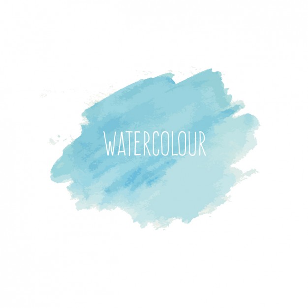 626x626 Blue Watercolor Background Vector Free Download - Free Watercolor Pictures