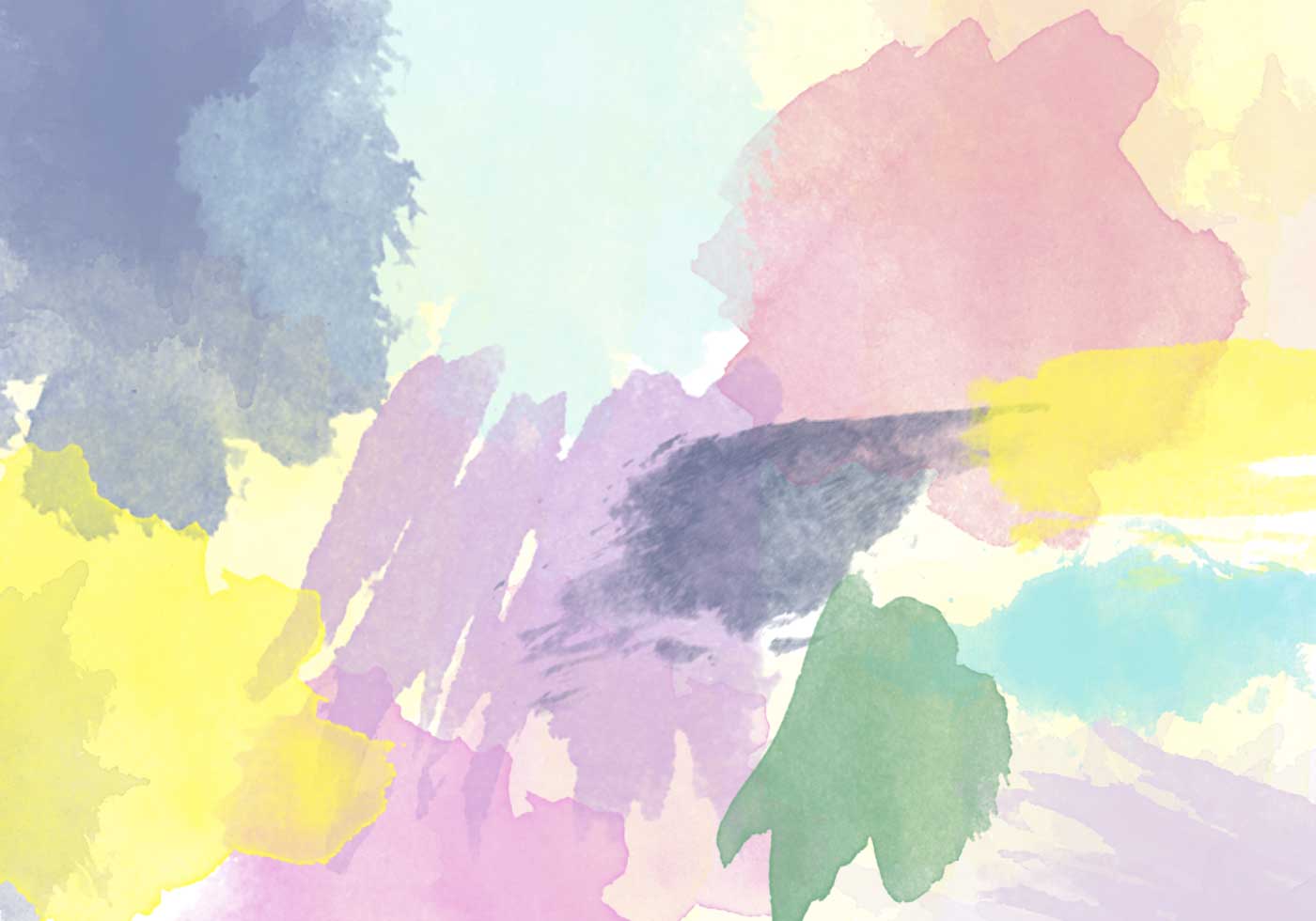 1400x980 Free Hi Res Watercolor Photoshop Brushes - Free Watercolor Png