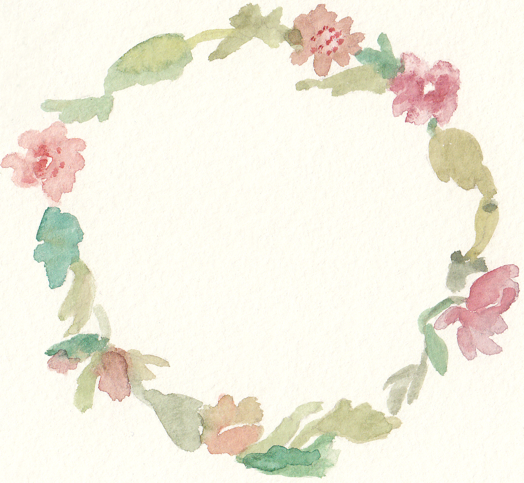 1057x974 Free Watercolor Floral Wreath Clip Art Printables - Free Watercolor Png