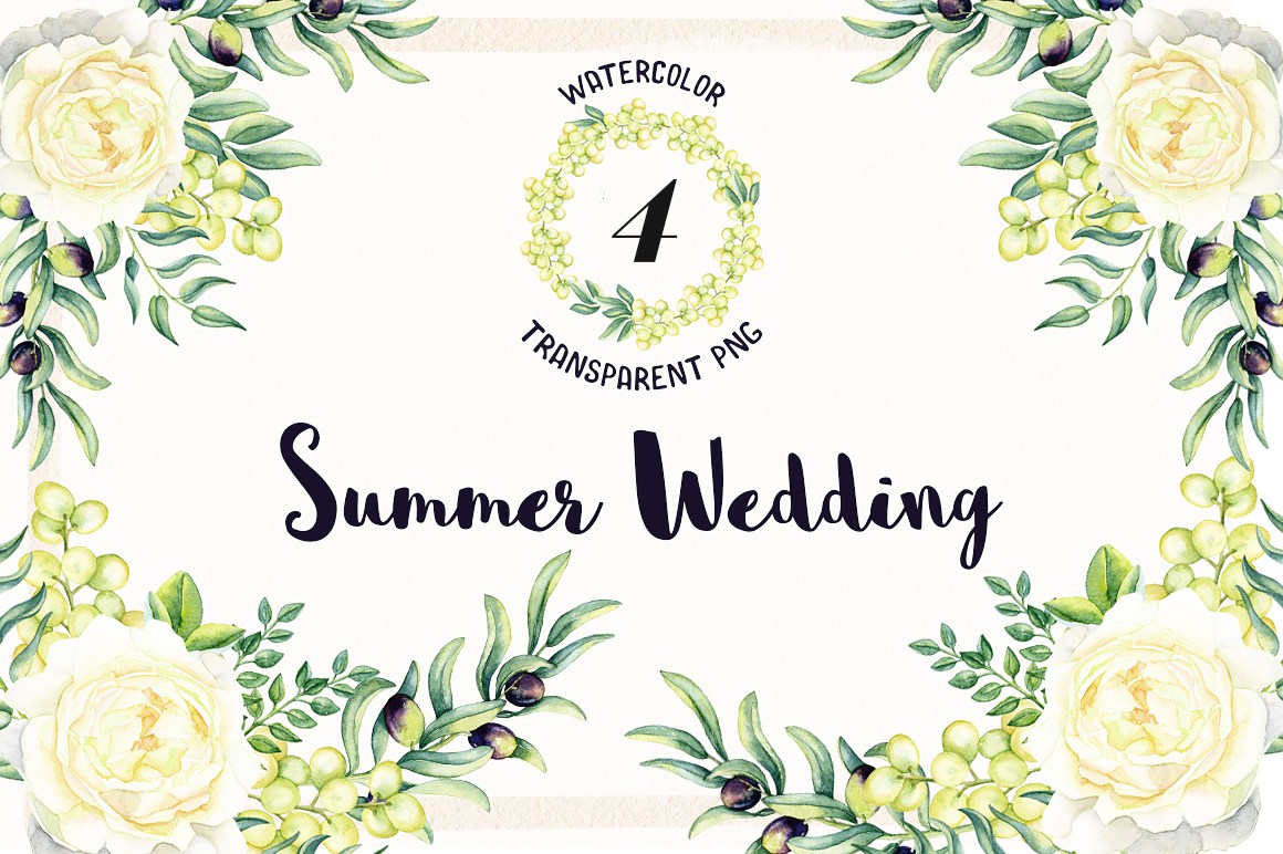1160x772 Watercolor Summer Wedding Free Png Flowers Free Design Resources - Free Watercolor Png