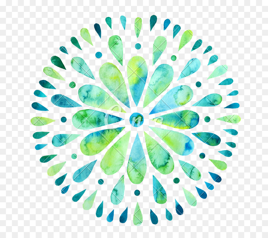 900x800 Watercolor Painting Mandala Royalty Free - Free Watercolor Png