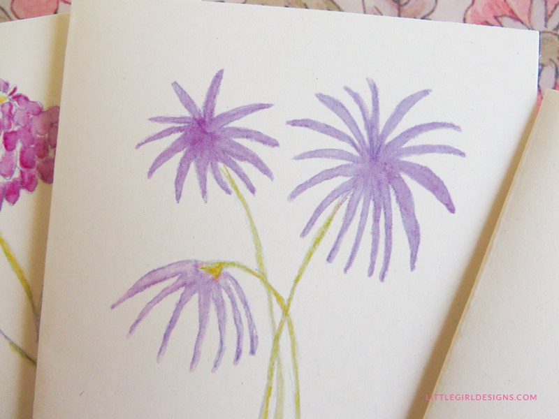 800x600 Free Watercolor Flower Cards For You! - Free Watercolor Printables