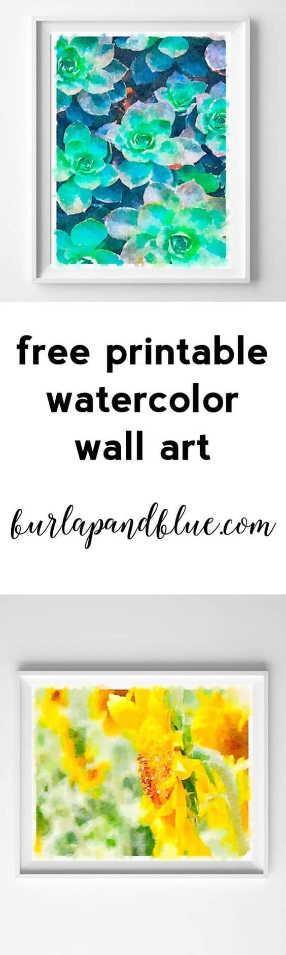 Free Watercolor Printables at Explore collection