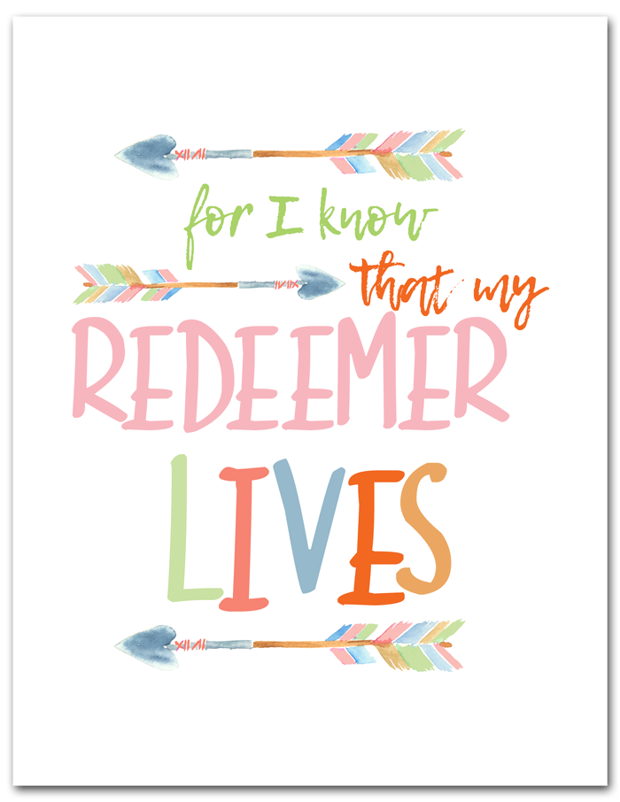 700x906 I Should Be Mopping The Floor My Redeemer Lives Free Printable - Free Watercolor Printables