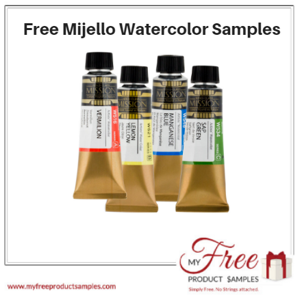441x439 Free Mijello Watercolor Samples - Free Watercolor Samples