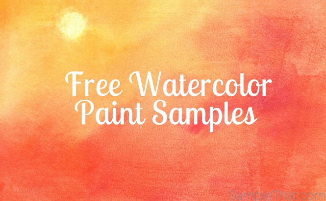 665x411 Free Watercolor Paint Samples - Free Watercolor Samples