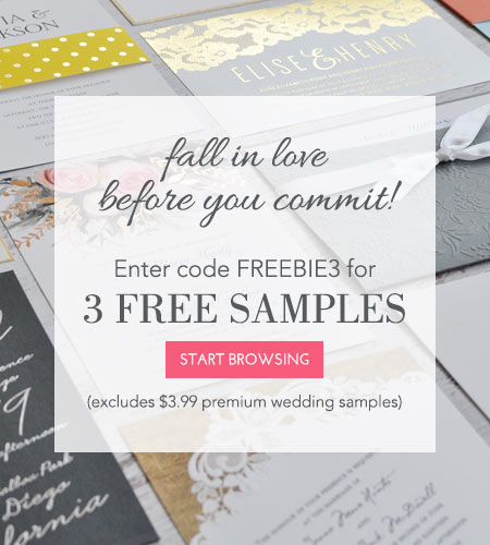 450x500 Free Wedding Invitation Samples Invitations By Dawn - Free Watercolor Samples