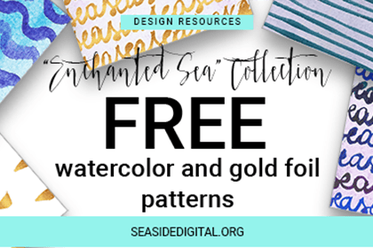 420x280 Enchanted Sea Patterns Free Samples Free Design Resources - Free Watercolor Samples