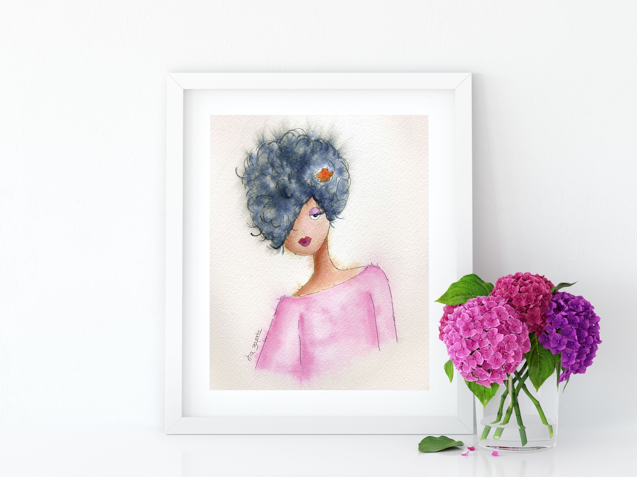 2048x1536 Freedom Watercolor Paper Print - Freedom Watercolor