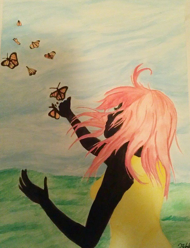 739x960 Wings Of Freedom (Watercolor) Artwork Watercolor - Freedom Watercolor