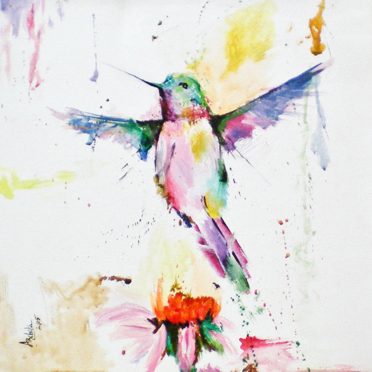 1200x1200 Buy Painting Find Your Freedom Artwork No 6327 By Indian Artist - Freedom Watercolor