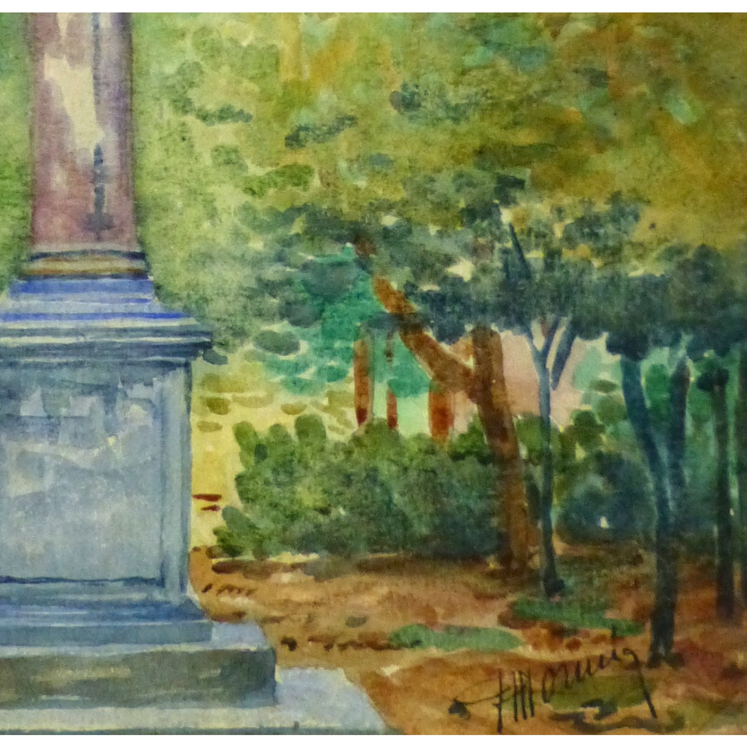 1500x1500 Watercolor Landscape - French Watercolor