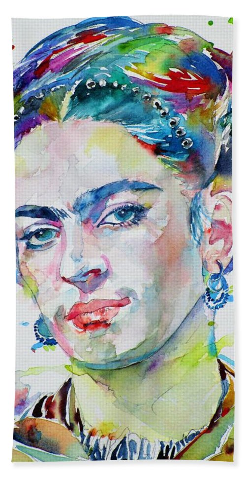500x967 Frida Kahlo - Frida Watercolor