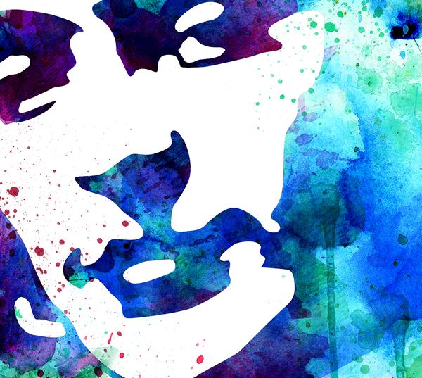 600x537 Frida Kahlo Wall Art - Frida Watercolor