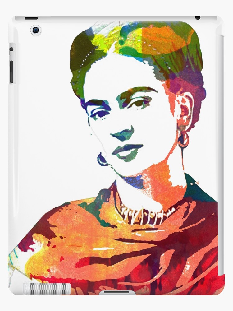 750x1000 Frida Kahlo Watercolour Portrait Ipad Cases Amp Skins By Beabuks - Frida Watercolor