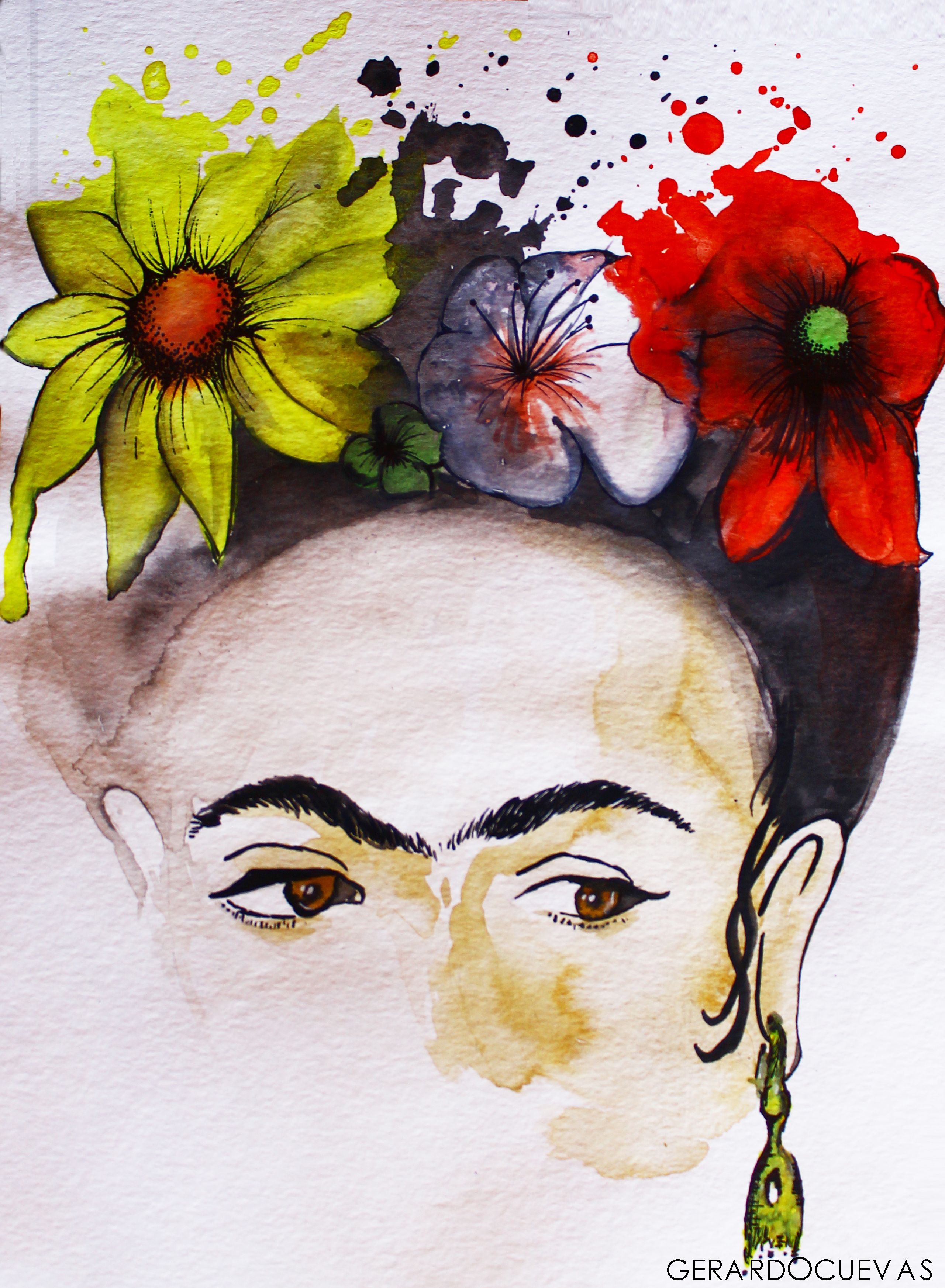 2561x3491 Frida Ni Frida - Frida Watercolor