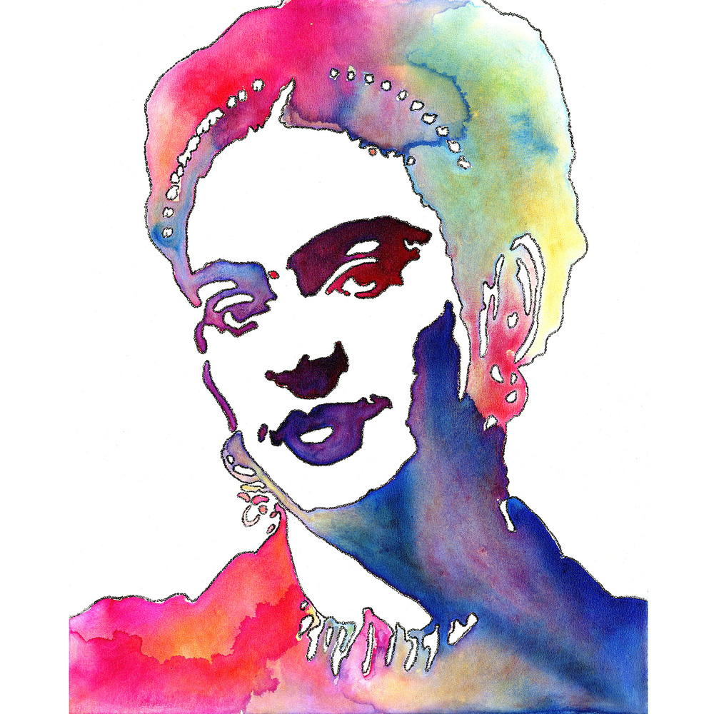1000x1000 Shplinton Frida Shplitonshplinton - Frida Watercolor