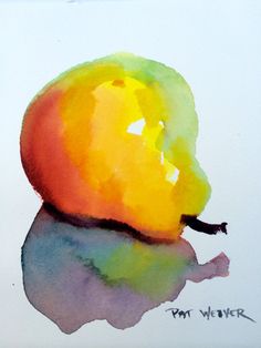 Fruit Watercolor Painting