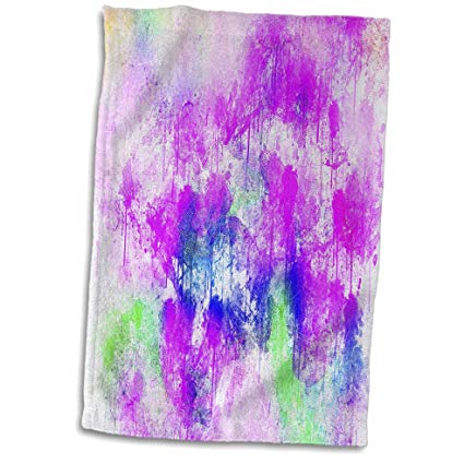 425x425 3drose Abstract Watercolors - Fuchsia Watercolor