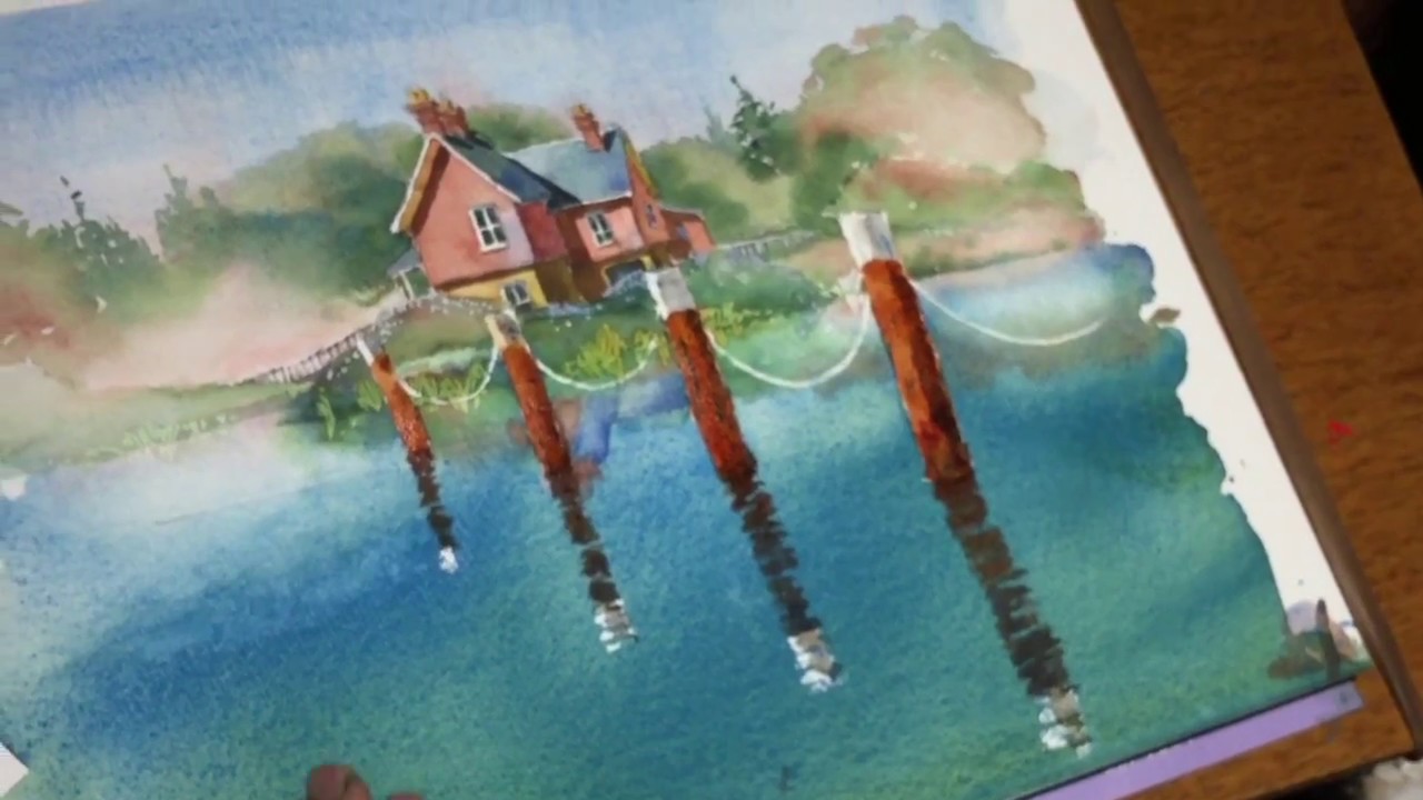 1280x720 Learn Watercolor Painting - Full Watercolor