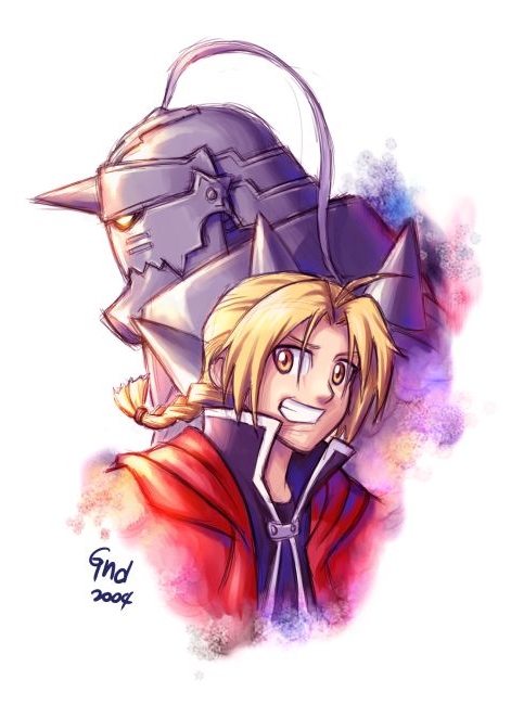 471x650 Full Metal Alchemist - Fullmetal Alchemist Watercolor