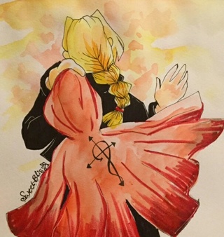 320x338 Day 24 - Fullmetal Alchemist Watercolor