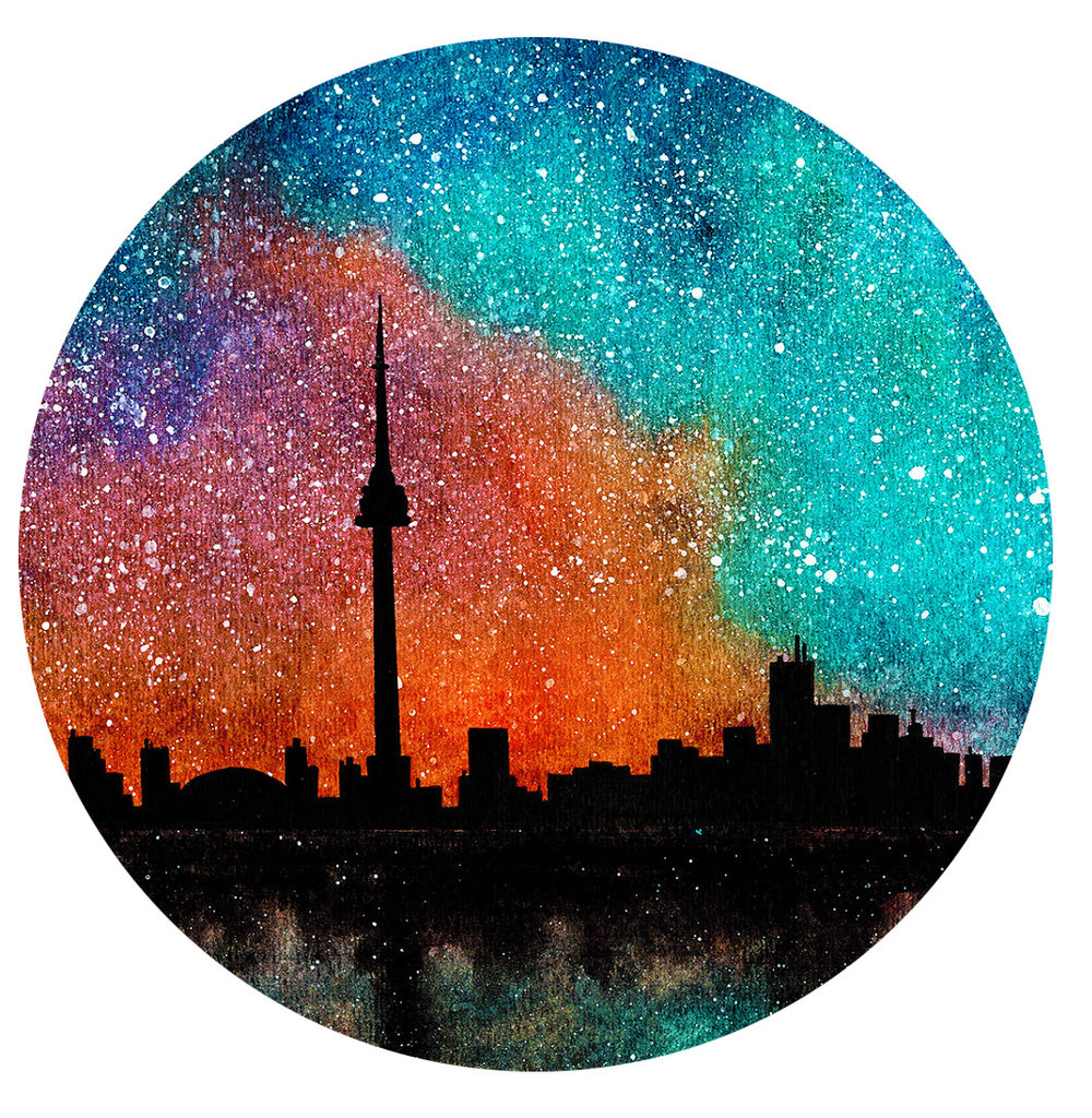 1000x1024 Galaxy Watercolor Painting With Mint Studio - Galaxy Watercolor Painting