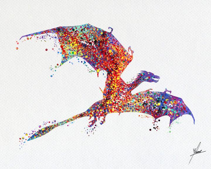 720x576 Game Of Thrones Season 3 Watercolor Illustrations Wall Art Poster - Game Of Thrones Watercolor