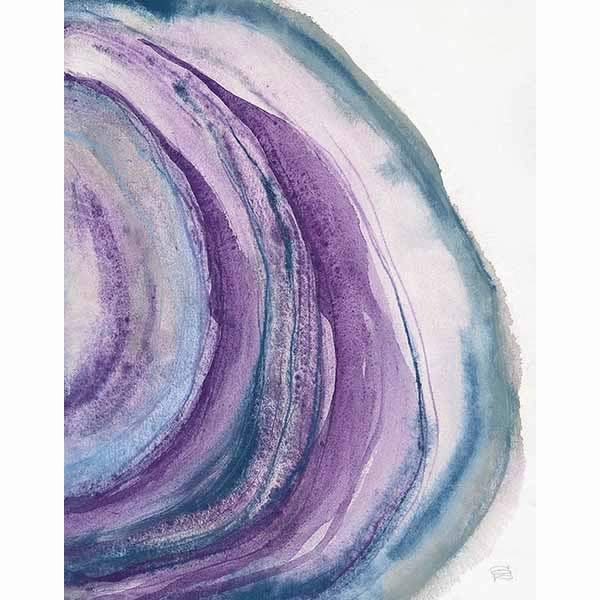 600x600 Watercolor Geode Ii Studioartique - Geode Watercolor