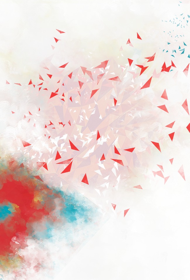 650x955 Geometric Watercolor Background, Geometry, Watercolor Background - Geometric Watercolor