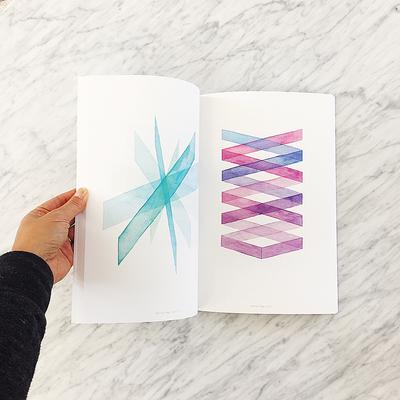 Geometric Watercolor Art