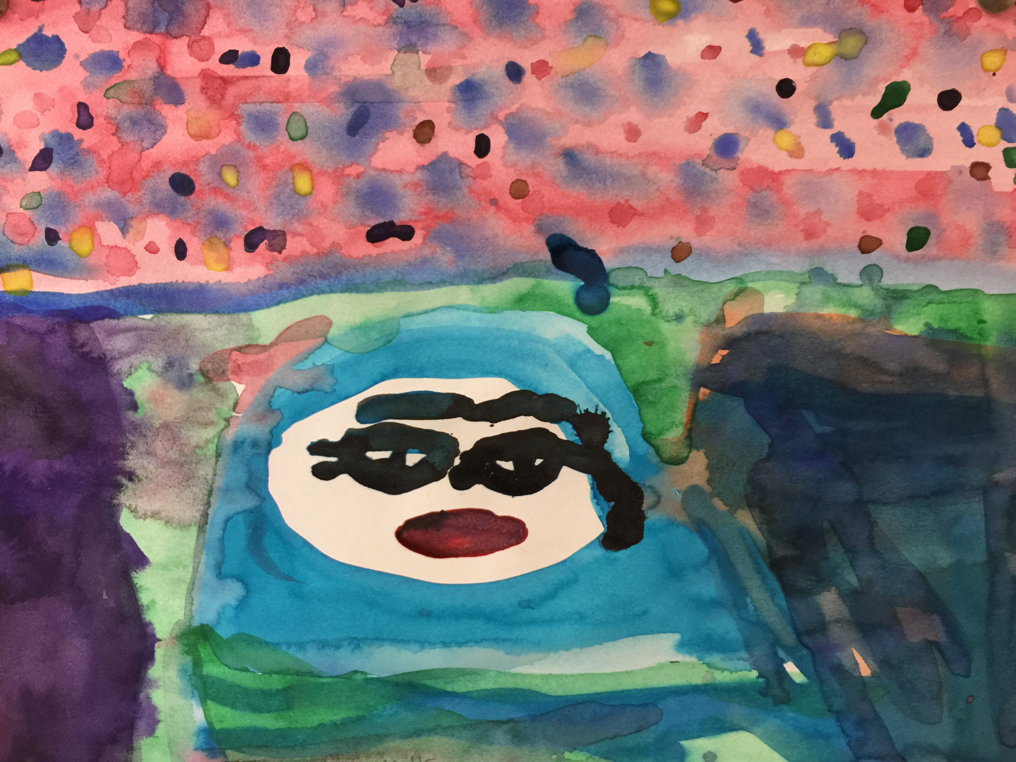 3264x2448 2nd3rd German Expressionist Emil Nolde Style Watercolors Wiley - German Watercolors