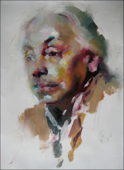 500x684 Akira Beard Historical Portraits In Watercolors And Water Soluble Oil - German Watercolors