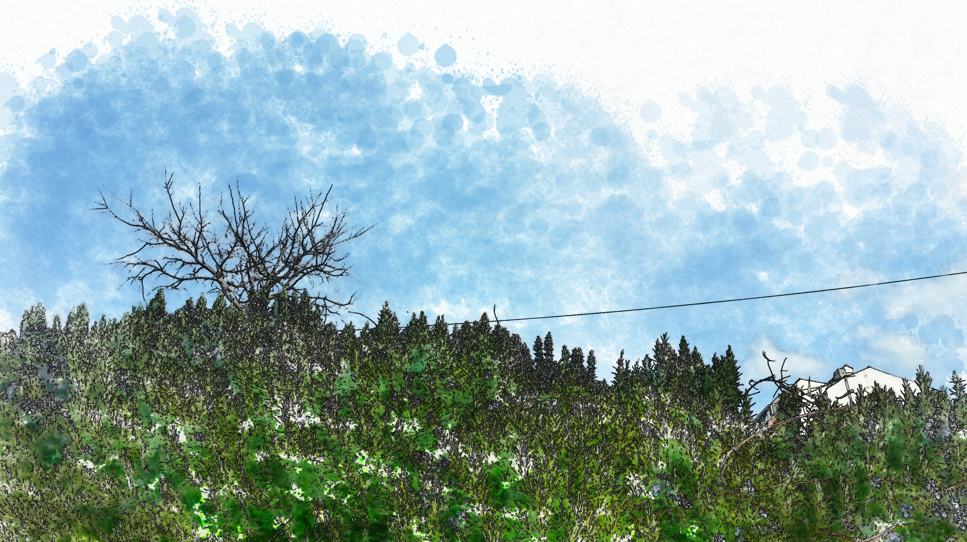 3112x1744 Watercolor Gimp - Gimp Watercolor