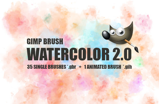 530x348 I Have Created A New Gimp Brush To Paint Some Watercolor Texture - Gimp Watercolor Brush