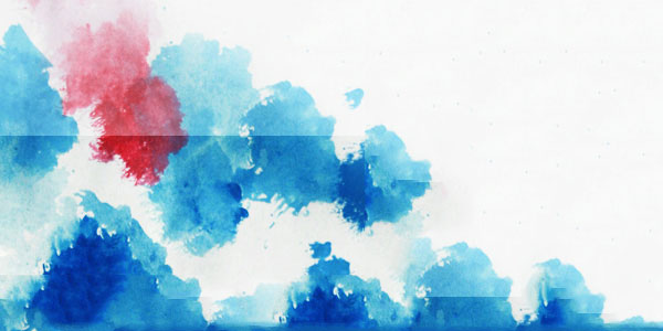 600x300 30 Best Free Photoshop Brushes - Gimp Watercolor Brush