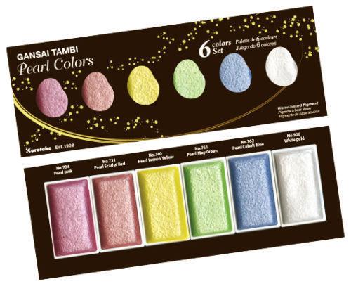 500x414 Gansai Tambi Metallic Watercolor Paints - Glitter Watercolor Paint