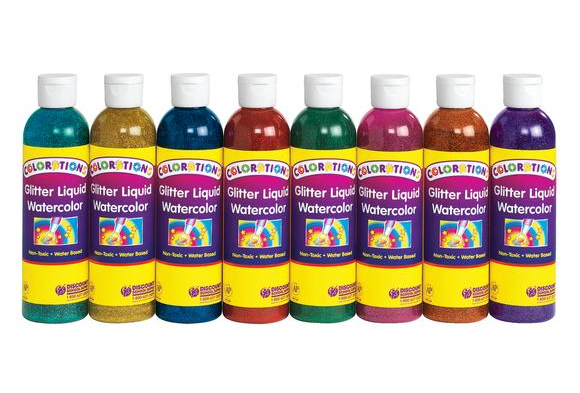 580x393 Glitter Liquid Purple - Glitter Watercolor Paint