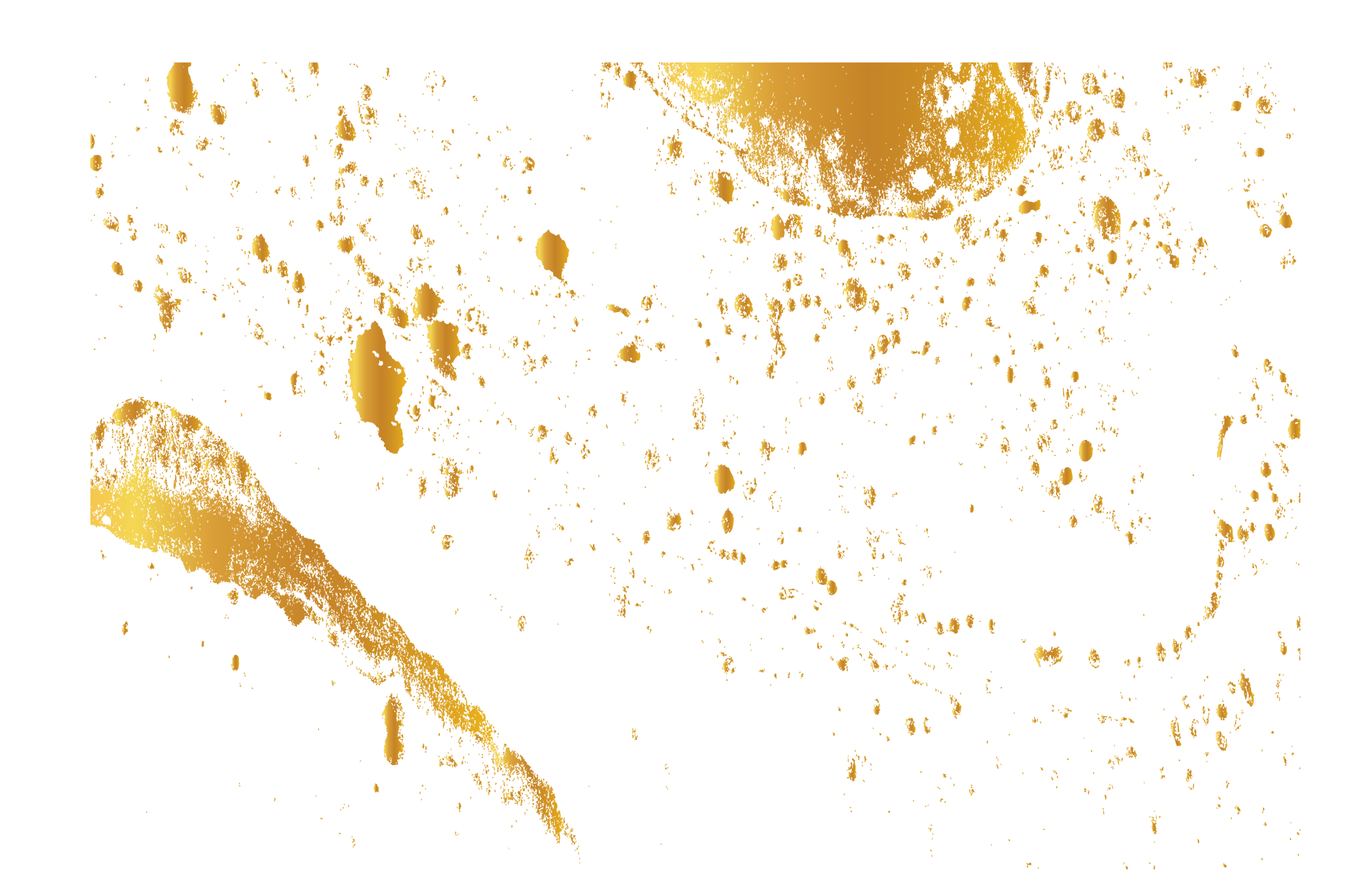 2861x1832 Ftestickers Watercolor Paint Splatter Gold - Gold Watercolor