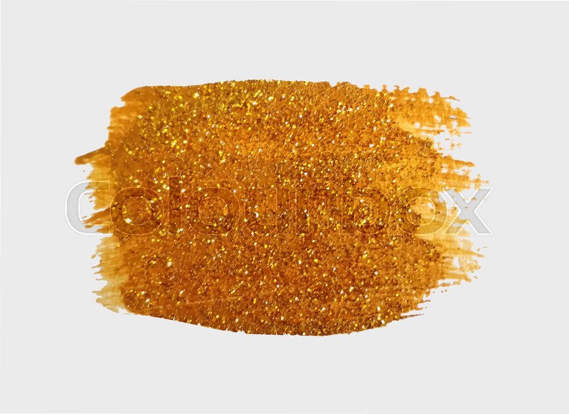 800x582 Modern Hand Drawing Gold Brush. Golden Paint. Handmade Abstract - Gold Watercolor Splash